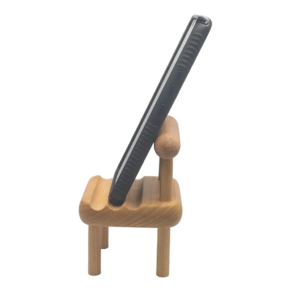 Wooden chair-shaped phone holder.... from ASI 34415 Alpi International LTD