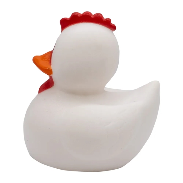 Mini chicken shaped rubber duck.... from ASI 34415 Alpi International LTD