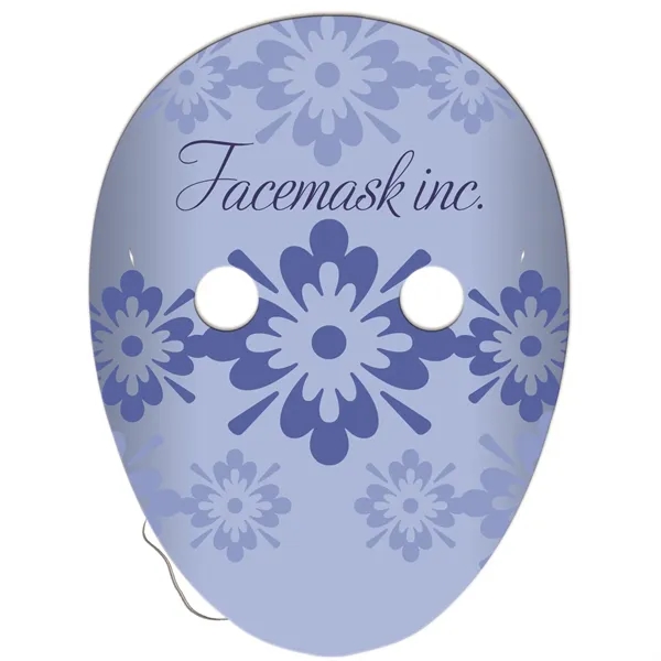 Oval mask with full color custom imprint.... from ASI 67620 Lion Circle Corp / Lion/Circle