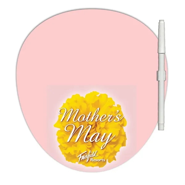 20 point paper elliptical memo board with dry erase marker and... from ASI 67620 Lion Circle Corp / Lion/Circle