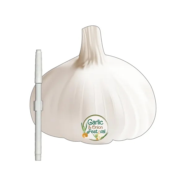 Garlic/onion shaped memo board with dry erase marker and two magnets.... from ASI 67620 Lion Circle Corp / Lion/Circle