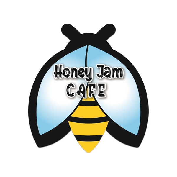 Bee shaped hand fan without a stick.... from ASI 67620 Lion Circle Corp / Lion/Circle