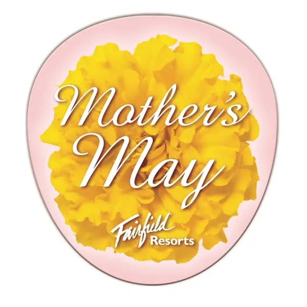 22 pt. paper board elliptical hand fan without a stick... from ASI 67620 Lion Circle Corp / Lion/Circle