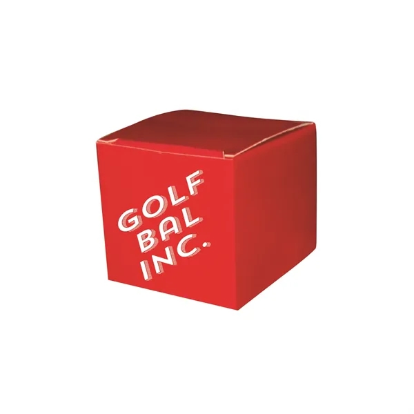 One golf ball sleeve made from high density 20 pt. white... from ASI 67620 Lion Circle Corp / Lion/Circle