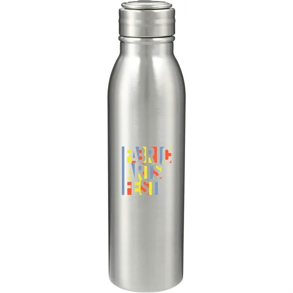 24 oz. single-wall stainless steel bottle with screw-on lid.... from ASI 66887 PCNA / Bullet