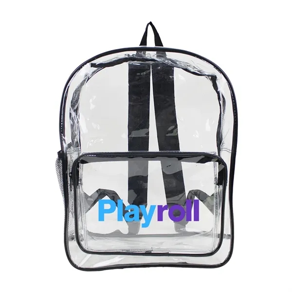 Clear vinyl backpack.... from ASI 31517 Admart Products / Admart Line