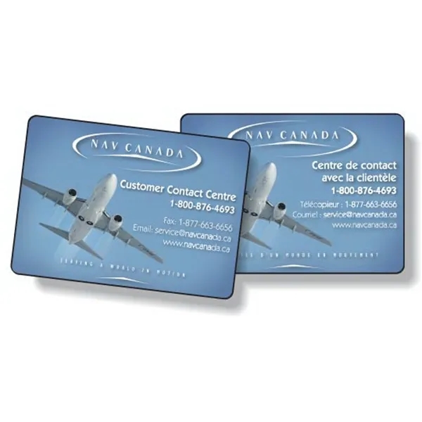 Custom Double-Sided .040 Magnet with White Vinyl Topcoat. Full color digital... from ASI 87400 ArtechPro