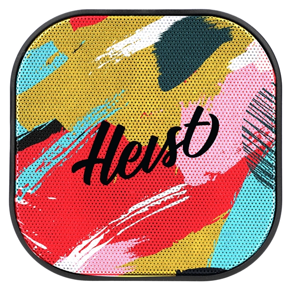 1.34" x 3.6" x 3.6" wireless Bluetooth speaker... from ASI 66887 PCNA / Bullet