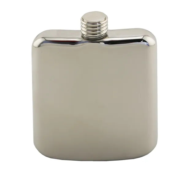Pocket flask, 18/8 Stainless steel, highly polished, 6 oz... from ASI 55450 Franmara Inc