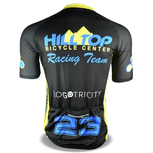 Breathable, moisture-wicking fully sublimated cycling jersey made of polyester with 3... from ASI 72657 Active Life Promo / Active Life Promo