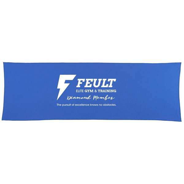 12" x 31.5" cooling towel made of 100% recycled PET.... from ASI 66887 PCNA / Bullet