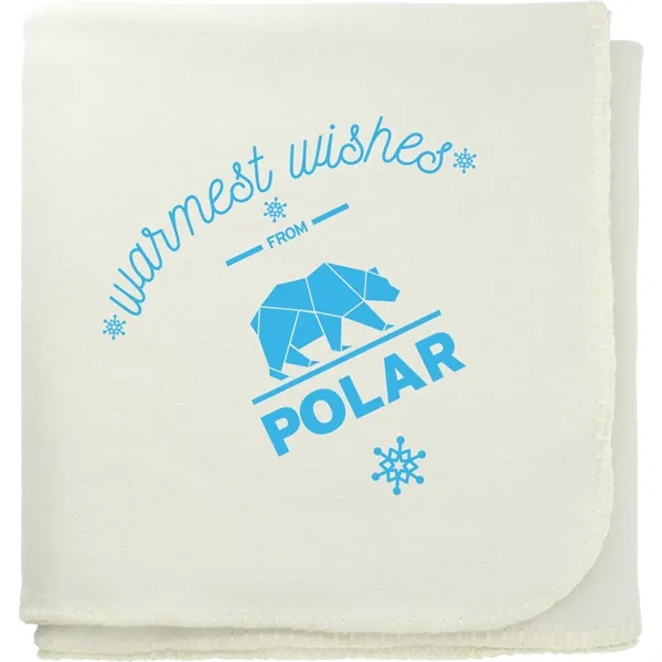 50" x 60" blanket made of recycled PET fleece.... from ASI 66887 PCNA / Bullet