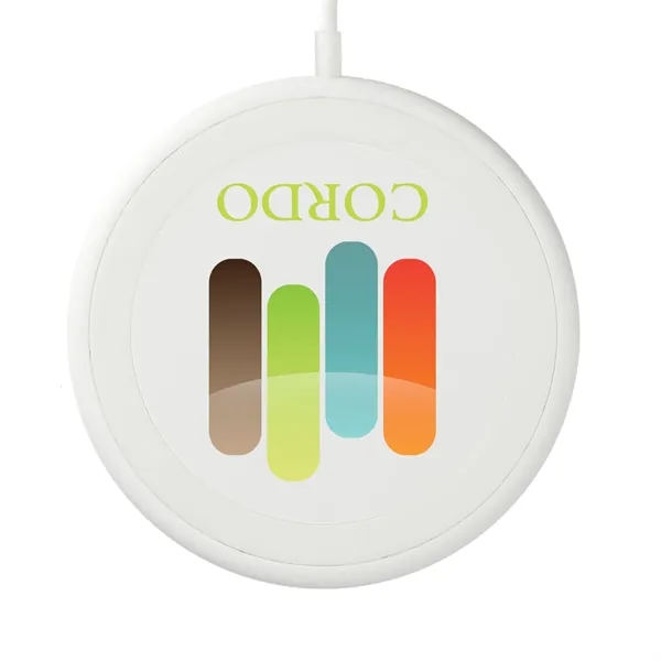 Wireless charging pad with 39" integrated changing cable with USB-A tip.... from ASI 66887 PCNA / Bullet