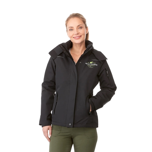 3-in-1 women's jacket with detachable snap-off hood.... from ASI 66887 PCNA / Trimark
