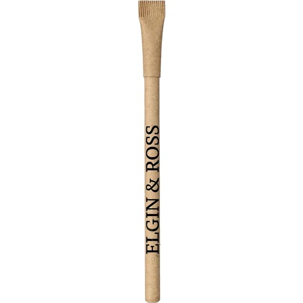 Pen with a 100% recycled paper barrel with cap off design... from ASI 66887 PCNA / Bullet