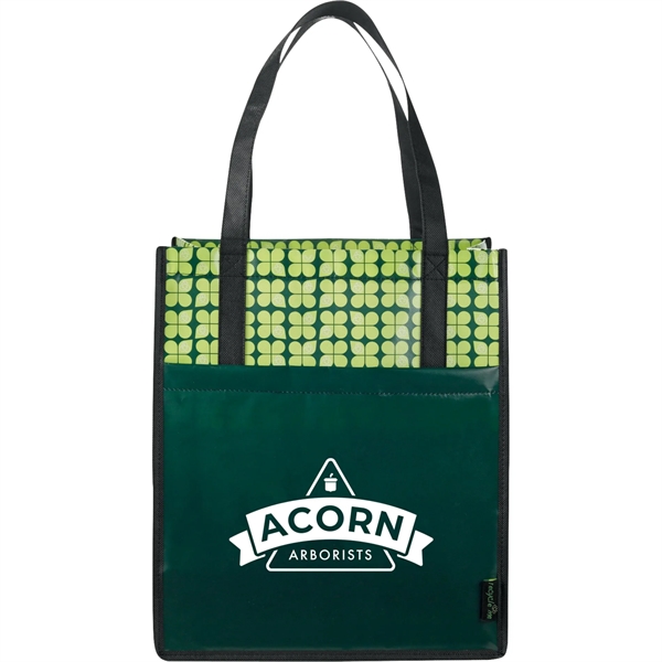 Non-woven, laminated grocery tote.... from ASI 66887 PCNA / Bullet