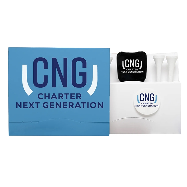 Golf tee, divot tool and blank ball marker in a matchbook... from ASI 38120 Ball Pro / Diversified Quality Kitchenware