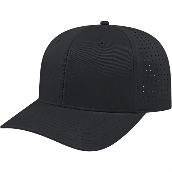 Baseball cap with a pre-curved visor, six panels, moisture-wicking performance, and... from ASI 57653 Gold Bond
