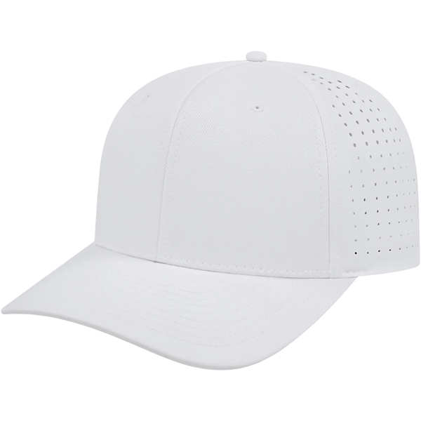 Baseball cap with a pre-curved visor, six panels, moisture-wicking performance, and... from ASI 57653 Gold Bond