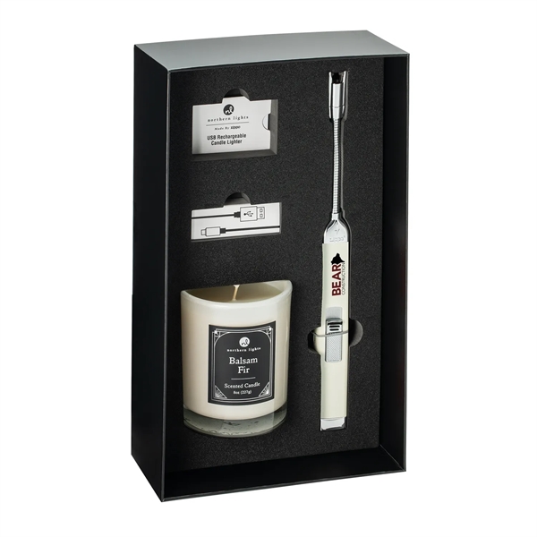 Gift set comes with a Champagne Zippo Rechargeable Candle Lighter, an... from ASI 46170 Compass Industries Inc