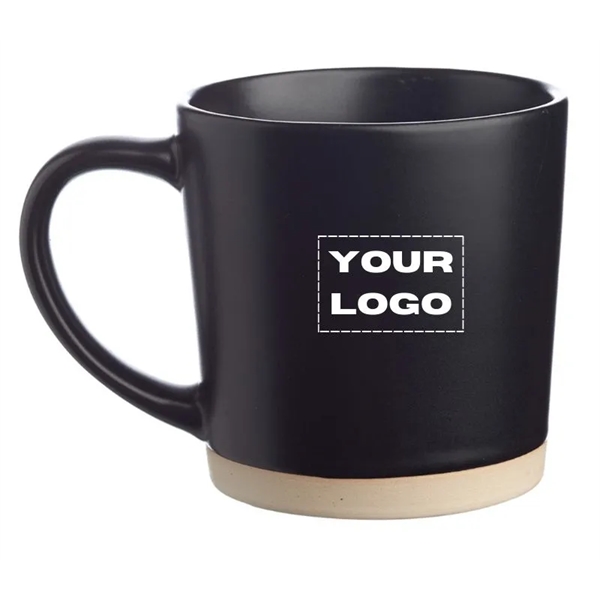 Matte latte mugs, 13 oz. plus 1 color silkscreen imprint on... from ASI 37218 Athena Promo (tm)