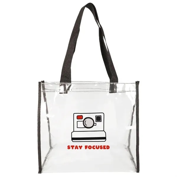 Coronado Clear Open Top Tote: NFL & PGA compliant, durable PVC,... from ASI 67557 LimeLight Ent / Limelight USA