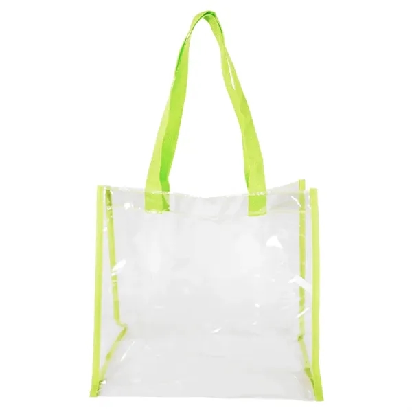 Coronado Clear Open Top Tote: NFL & PGA compliant, durable PVC,... from ASI 67557 LimeLight Ent / Limelight USA