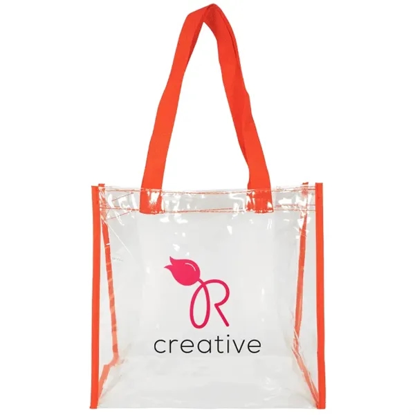 Coronado Clear Open Top Tote: NFL & PGA compliant, durable PVC,... from ASI 67557 LimeLight Ent / Limelight USA