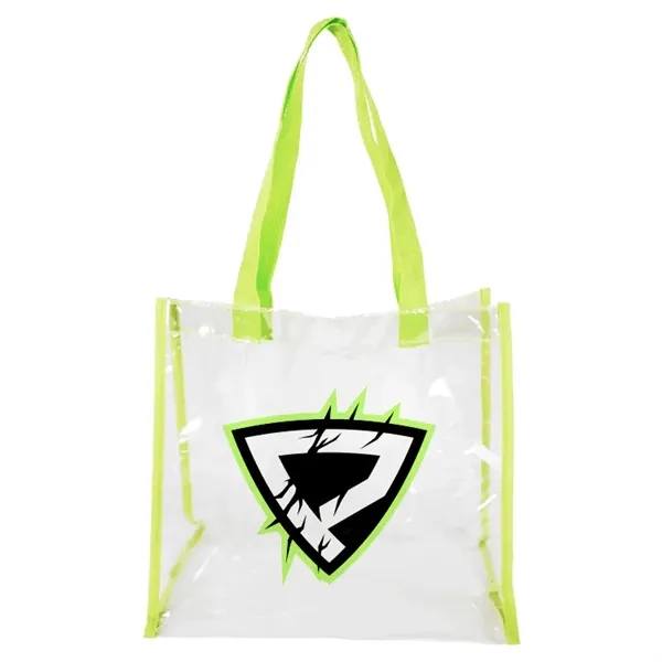 Coronado Clear Open Top Tote: NFL & PGA compliant, durable PVC,... from ASI 67557 LimeLight Ent / Limelight USA