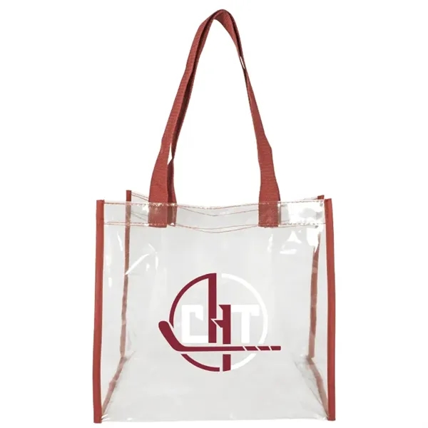 Coronado Clear Open Top Tote: NFL & PGA compliant, durable PVC,... from ASI 67557 LimeLight Ent / Limelight USA