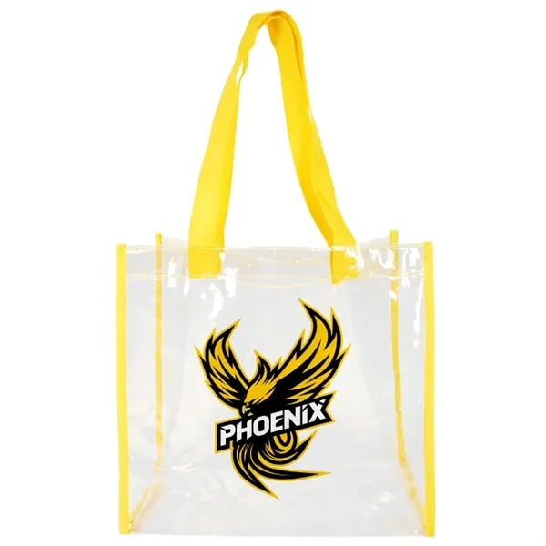 Coronado Clear Open Top Tote: NFL & PGA compliant, durable PVC,... from ASI 67557 LimeLight Ent / Limelight USA