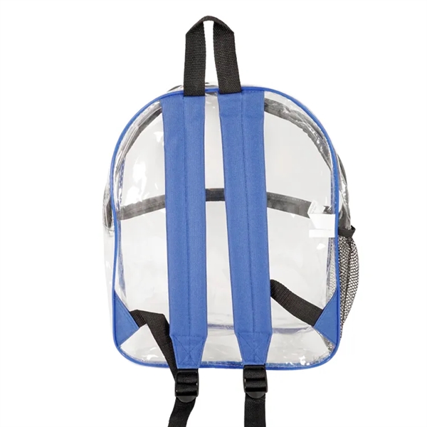 Rockaway Clear Backpack: Durable eco-friendly PVC, spacious design, adjustable straps, personalize... from ASI 67557 LimeLight Ent / Limelight USA