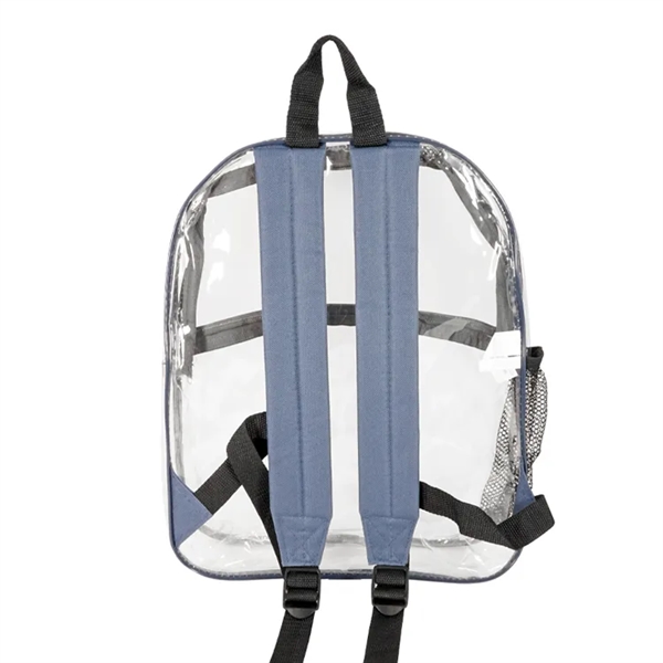 Rockaway Clear Backpack: Durable eco-friendly PVC, spacious design, adjustable straps, personalize... from ASI 67557 LimeLight Ent / Limelight USA