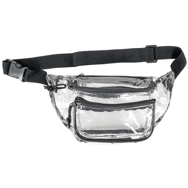 Flamenco Clear Fanny Pack: Versatile, three compartments, adjustable strap. Compact, stylish,... from ASI 67557 LimeLight Ent / Limelight USA