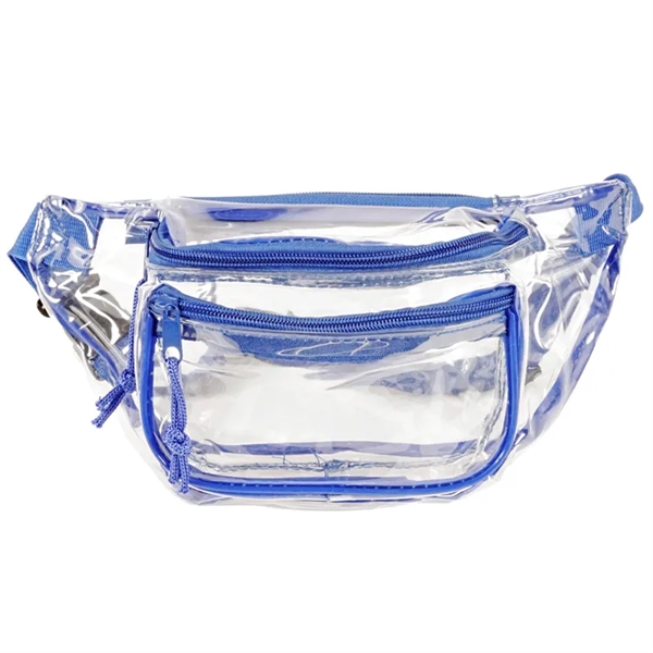 Flamenco Clear Fanny Pack: Versatile, three compartments, adjustable strap. Compact, stylish,... from ASI 67557 LimeLight Ent / Limelight USA
