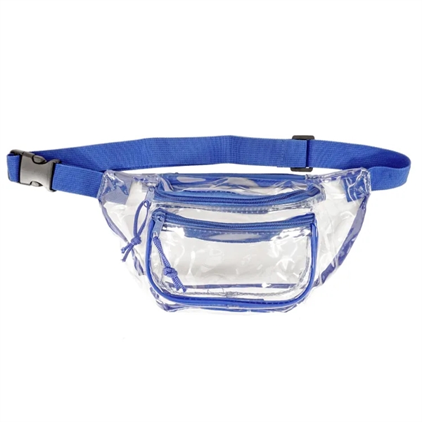Flamenco Clear Fanny Pack: Versatile, three compartments, adjustable strap. Compact, stylish,... from ASI 67557 LimeLight Ent / Limelight USA