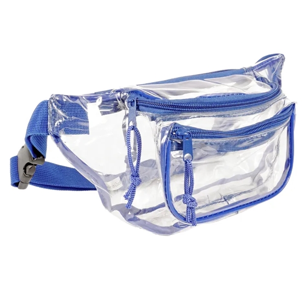 Flamenco Clear Fanny Pack: Versatile, three compartments, adjustable strap. Compact, stylish,... from ASI 67557 LimeLight Ent / Limelight USA