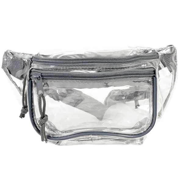 Flamenco Clear Fanny Pack: Versatile, three compartments, adjustable strap. Compact, stylish,... from ASI 67557 LimeLight Ent / Limelight USA