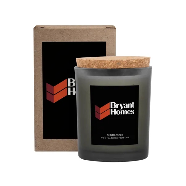 Frosted candle with cork lid.... from ASI 88060 Snugz/USA Inc