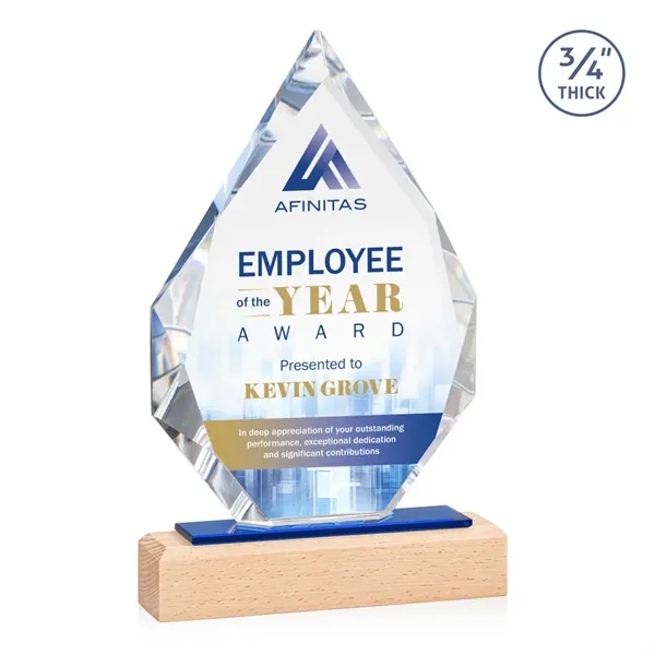 The exceptional Ibiza VividPrint™ Award made of Starfire Crystal is skillfully... from ASI 84592 St Regis Group / St Regis