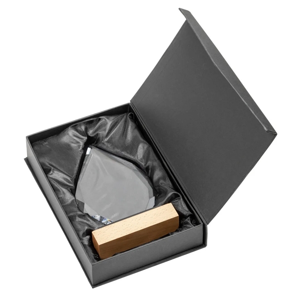 The exceptional Ibiza Award made of Starfire Crystal is skillfully cut... from ASI 84592 St Regis Group / St Regis