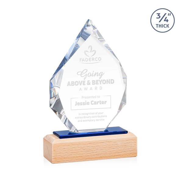 The exceptional Ibiza Award made of Starfire Crystal is skillfully cut... from ASI 84592 St Regis Group / St Regis