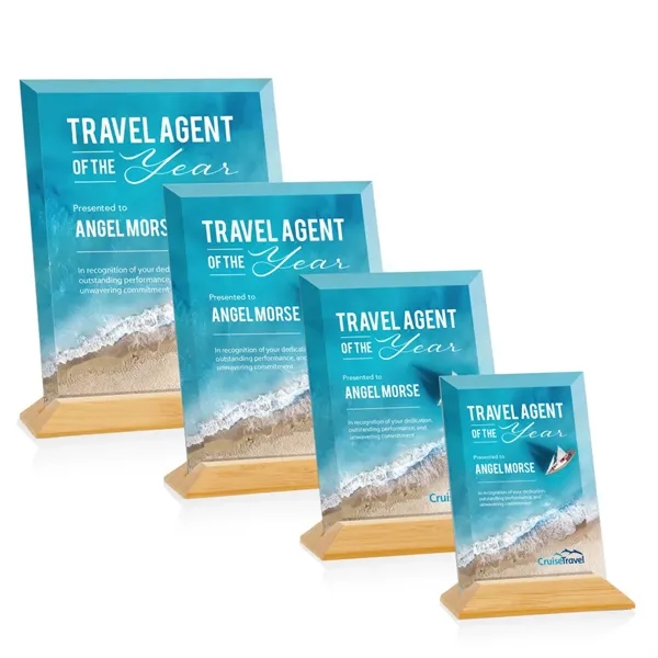 The prestigious Starfire Crystal Embassy VividPrint™ Award reflects timeless beauty with... from ASI 84592 St Regis Group / St Regis