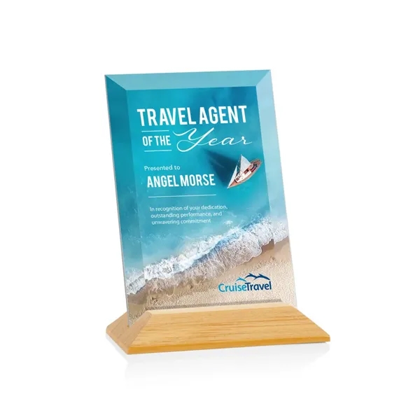 The prestigious Starfire Crystal Embassy VividPrint™ Award reflects timeless beauty with... from ASI 84592 St Regis Group / St Regis