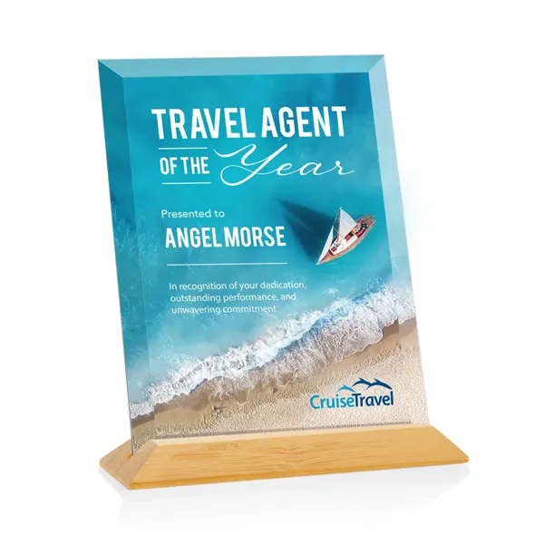 The prestigious Starfire Crystal Embassy VividPrint™ Award reflects timeless beauty with... from ASI 84592 St Regis Group / St Regis