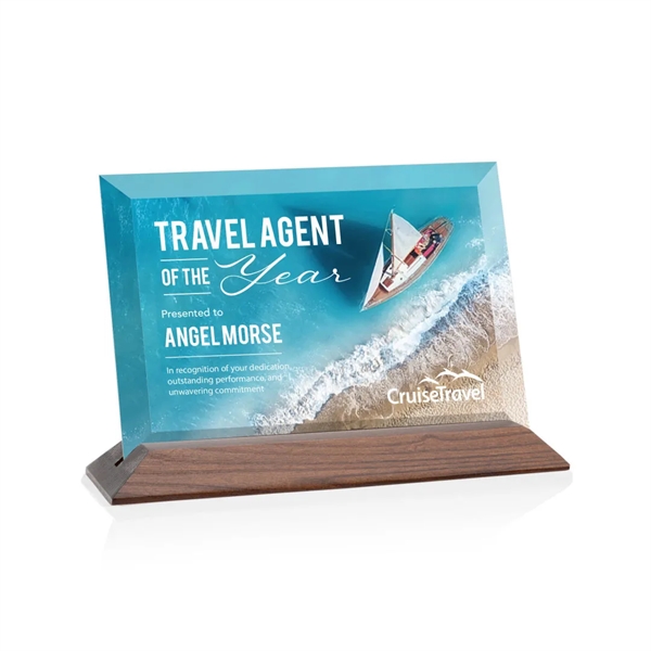 The prestigious Starfire Crystal Embassy VividPrint™ Award reflects timeless beauty with... from ASI 84592 St Regis Group / St Regis