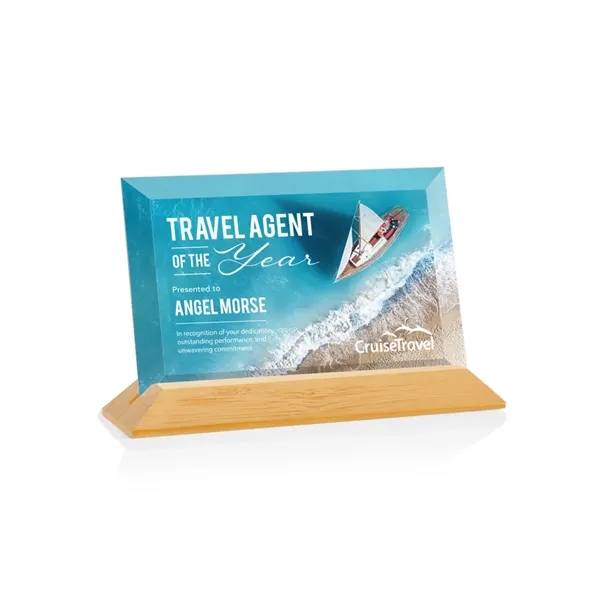 The prestigious Starfire Crystal Embassy VividPrint™ Award reflects timeless beauty with... from ASI 84592 St Regis Group / St Regis