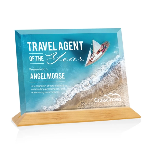 The prestigious Starfire Crystal Embassy VividPrint™ Award reflects timeless beauty with... from ASI 84592 St Regis Group / St Regis