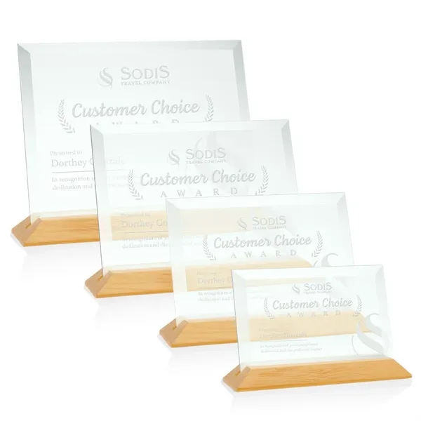 The prestigious Jade Crystal Embassy Award reflects timeless beauty with its... from ASI 84592 St Regis Group / St Regis