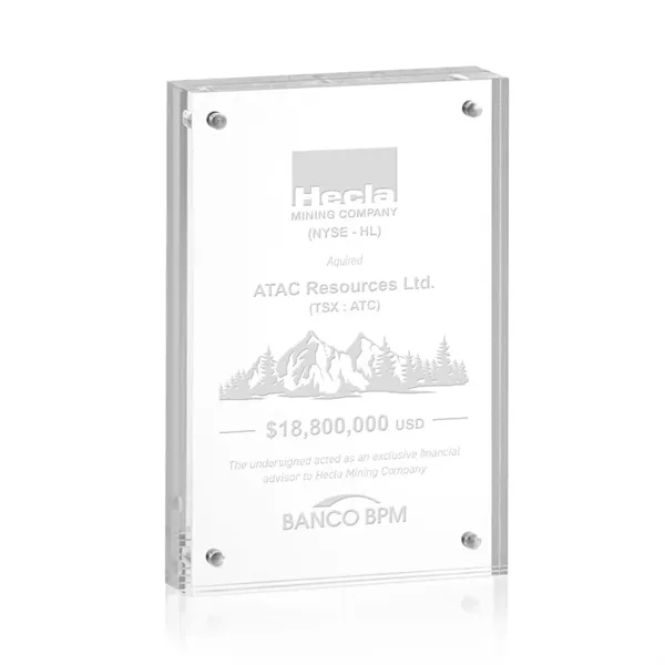 Kirkham The freestanding Kirkham Award is a simple yet timeless token... from ASI 84592 St Regis Group / St Regis